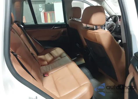 2015 BMW X3 xDrive28I z USA, uszkodzony, nr VIN 5UXWX9C54F0D45494